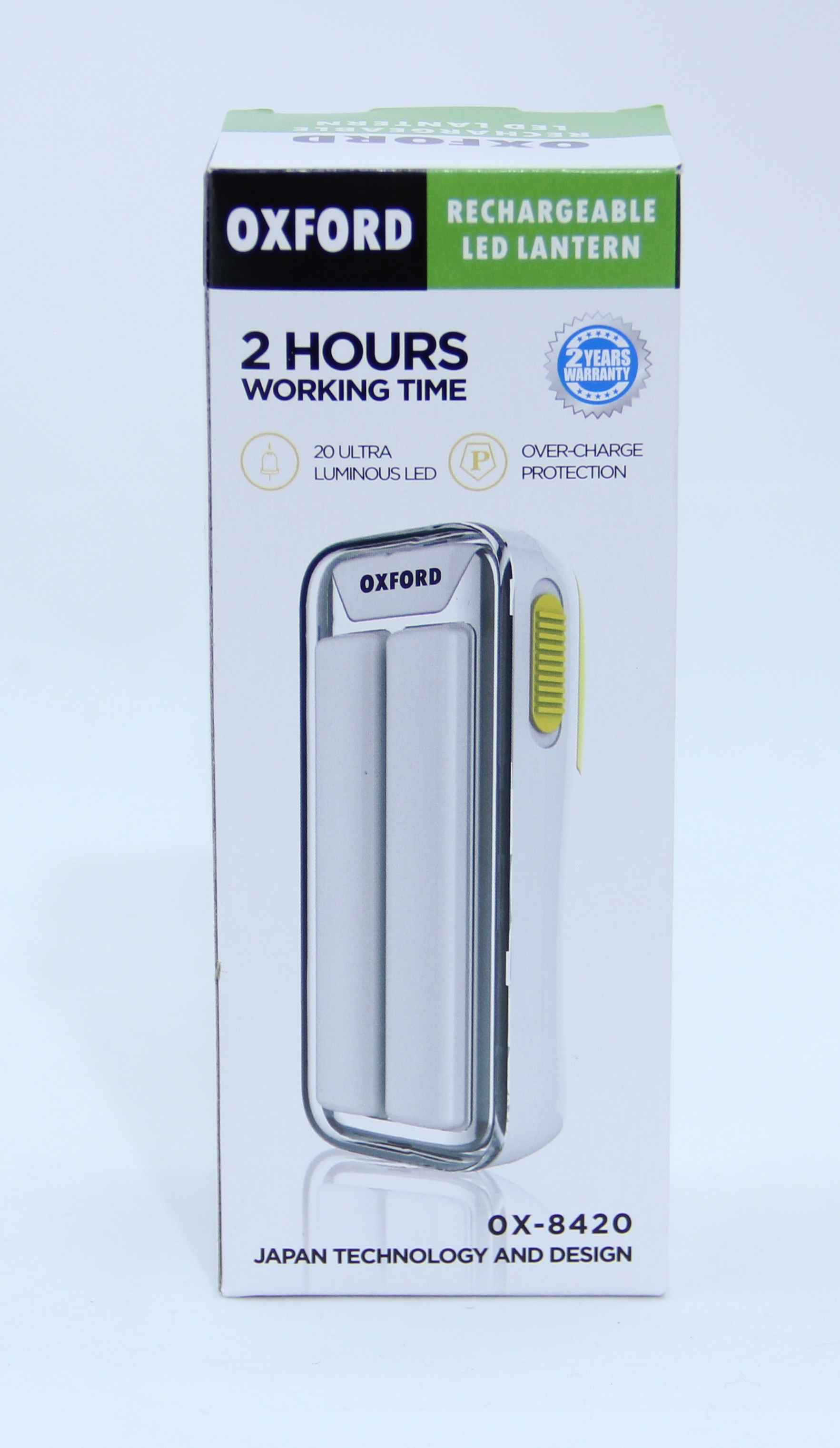 OXFORD LED RECHARGABLE EMERGENCY LANTERN LIGHT OX8420 Night Fishing Camping Hiking