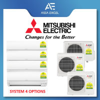 MITSUBISHI ELECTRIC STARMEX SYSTEM 4 9K / 12K / 18K / 24K BTU 5 TICKS AIR CONDITIONER