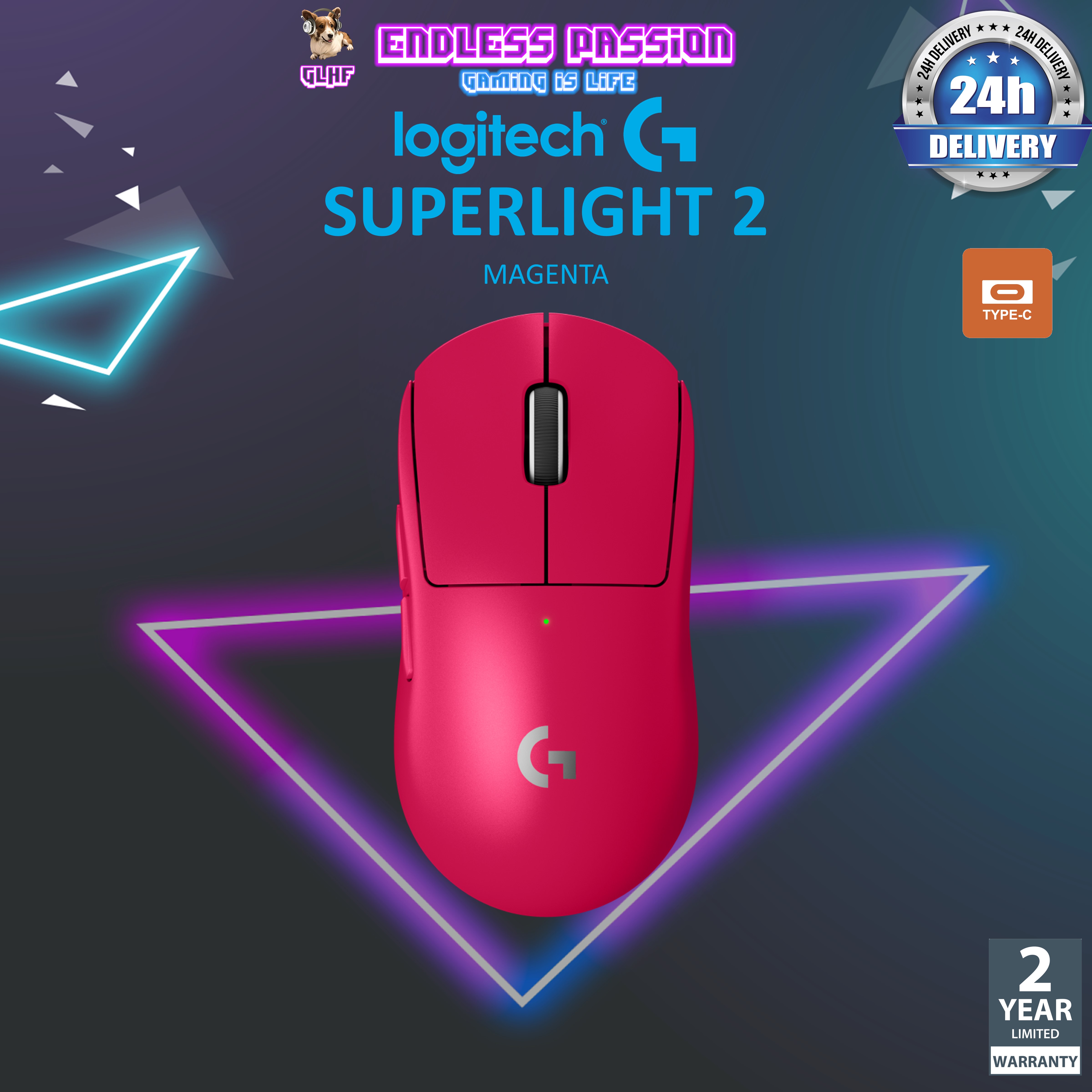 Logitech G Pro X Superlight 2 Wireless Gaming Mouse - Lazada