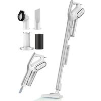 Deerma 2-in-1 Lightweight Handheld Vacuum Cleaner with Strong Suction 15kPa 3 Brush Heads and Mite Removal