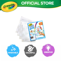 Crayola Color Wonder Mess Free Paper – No Mess Travel Refill Pad – 30 Blank Sheets for Kids Age 3+