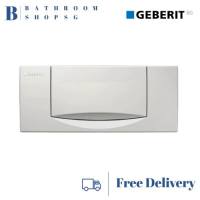 Geberit Single Flush Actuator Top Operated White | Geberit Top Operated Toilet Flush Plate | Geberit 115.333.11.1