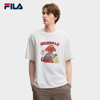 FILA RGB Colorful Collection Couple Style FUSION INLINE FOB Unisex Ss Tee Cat/Dog Short T-Shirt