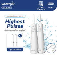Waterpik WF-21 Cordless Enhance Water Flosser USB-C Rechargeable IPX7 Waterproof 2 Modes & 2 Tips