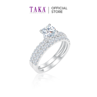 TAKA Jewellery Lab Grown Diamond Twin Rings 10K Gold