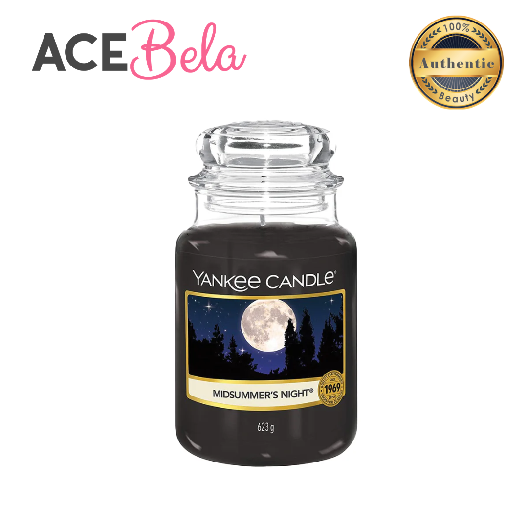 [Home Scent] Yankee Candle Midsummers Night Classic Large Jar 623g (100% Authentic from Acebela)