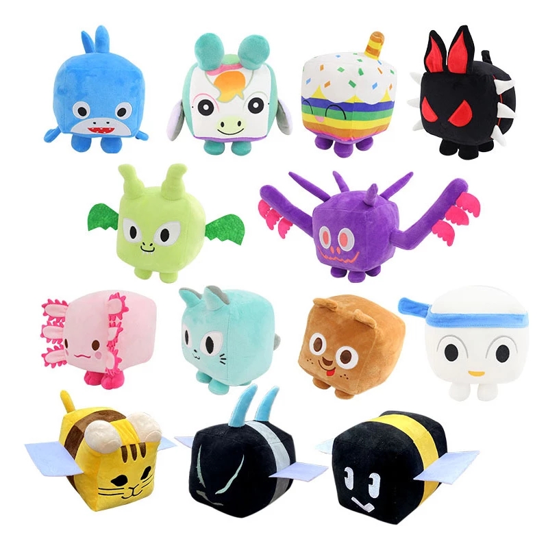 Pet Simulator X Huge Cat Huge Dog Huge Dragon Big Games Axolotl Plush Toys Cat Stuffed Doll Plushies