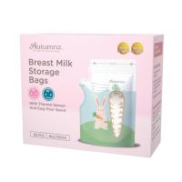 Autumnz Double Zip-Lock Breastmilk Storage Bag (28 bags) THERMAL SENSOR Non Thermal & Animal Land - 3.5oz/5oz/6oz/8oz *SUPERBRANDS AWARD*
