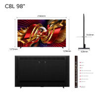 NEW | TCL C8L Premium SQD-MiniLED 4k TV | 65 75 85 98 inch | HDR 6000nits | WHVA 2.0 Ultra Panel | 4032 Precise Dimming Zones