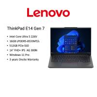 [Copilot+ PC] Lenovo ThinkPad E14 Gen 7 Laptop|14″ FHD|U5-226V/U7-258V|16GB/32GGB|512GB SSD|Win11 Pro|3Yrs Onsite