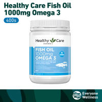 [Local Delivery] Healthy Care Fish Oil 1000mg Omega 3 200 400 Capsules