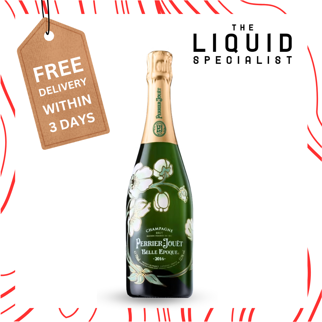 Perrier Jouet Belle Epoque Brut Champagne 2016 - 75cl | Lazada