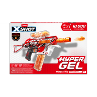 X-Shot Hyper Gel Trace Fire Blaster (10000 Hyper Gel Pellets) by ZURU
