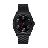 Nixon Rolling Stone Thalia Leather 38mm Mens Watch - All Black (A1360001)