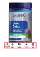 Wagner Herbal Liver Detox & Digestive Support Capsules with Milk Thistle - 100ct