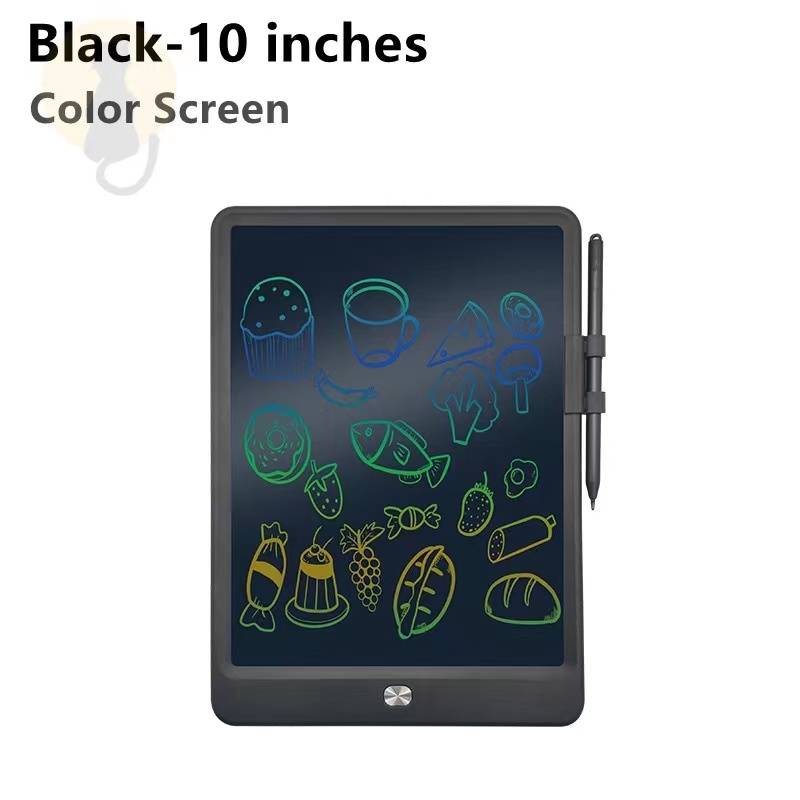 [✅SG Ready Stock] 10 inch LCD Pad Writing Tablet color screen For kidsKids Drawing Pad Portable Electronic Tablet Board