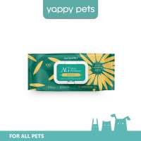 NurturePRO AG Silver Pet Wipes (100pcs x 24) | Thick Wet Wipes Alcohol Free Antibacterial Carton Deal