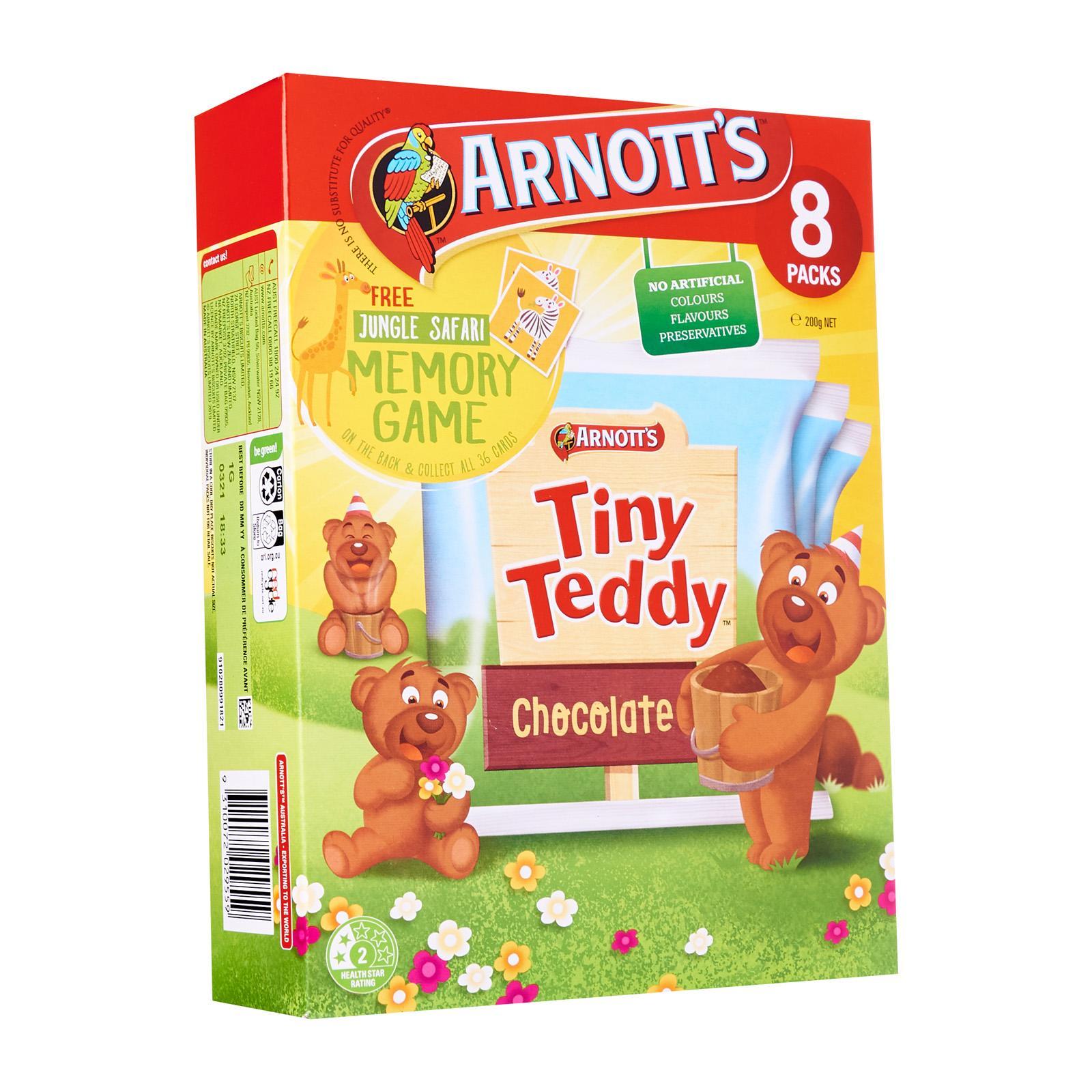 Arnott's - Tiny Teddy Variety/ Shapes Variety / Shapes Mini