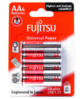 Fujitsu Universal Power AA / AAA Alkaline Anti Leak Battery [4pcs/6pcs]