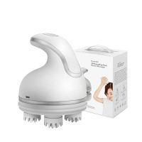 Electric Head Massage Comb Relax Scalp Massager Silicone Spa Head For Men Women Relieve Fatigue Headache Reduce Hair loss