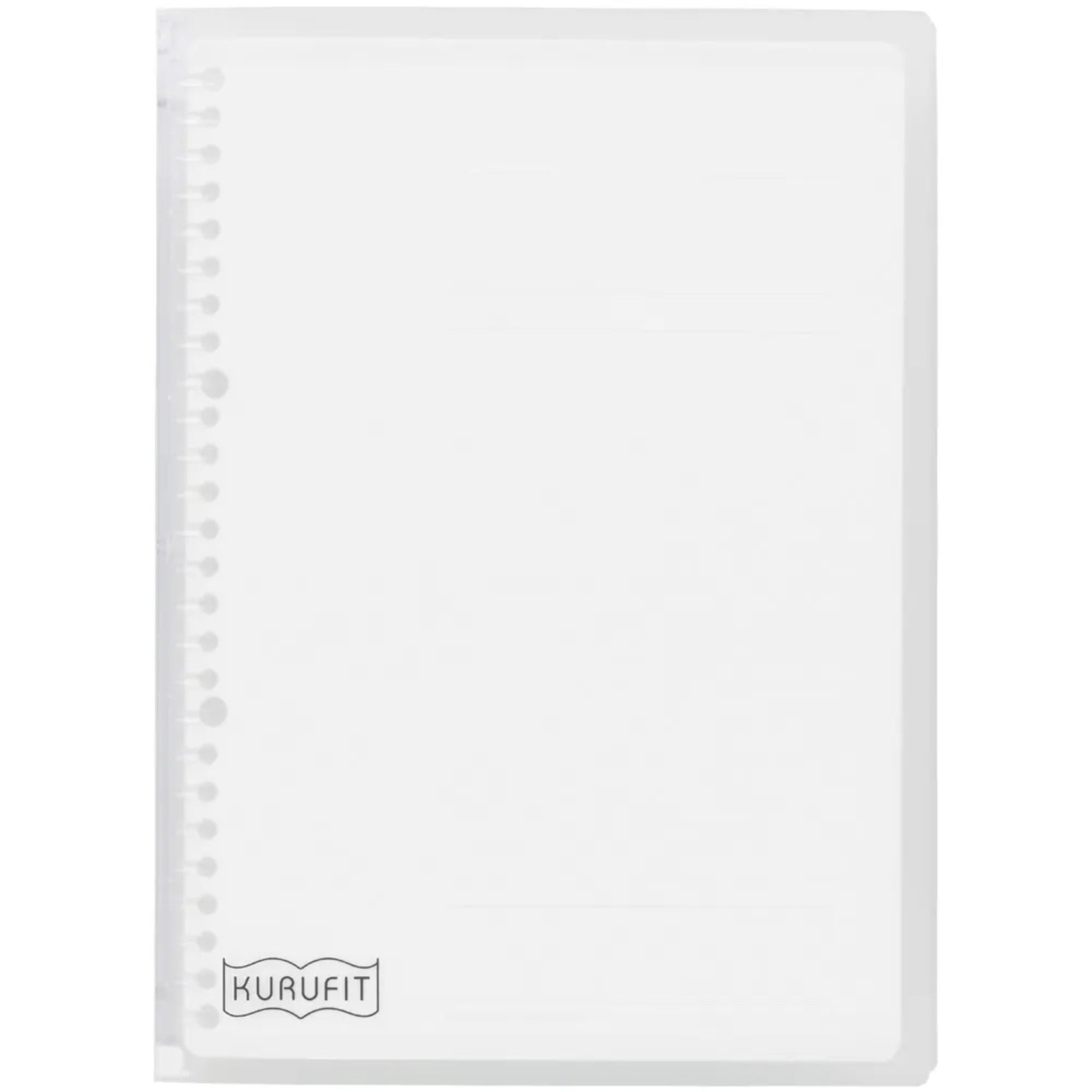 Maruman B5/A5 Binder Kurufit Blue / Black / Light Pink/ Light Blue / Clear