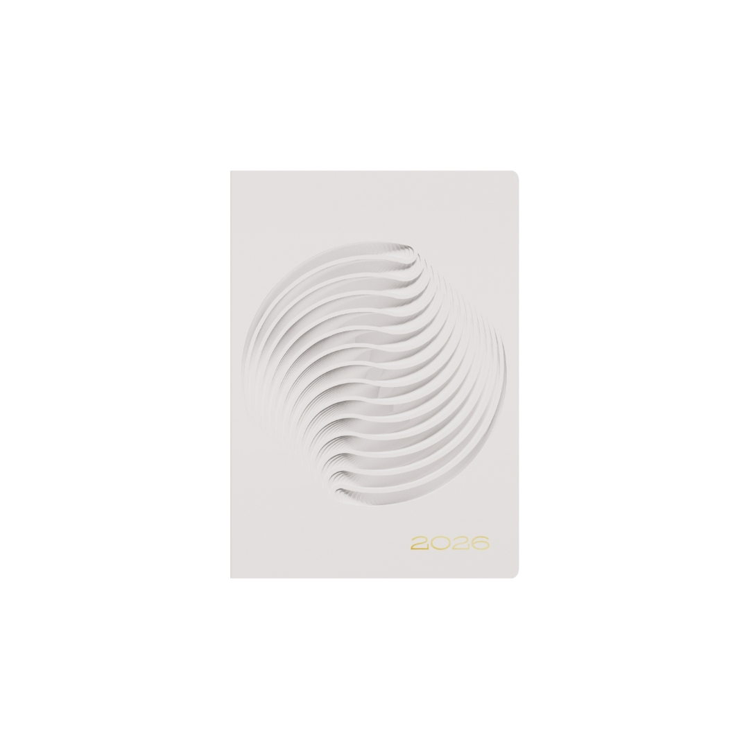 Dimensional Surfaces - A5 Week-To-View - Diary - 2026 Calendar Year Planner