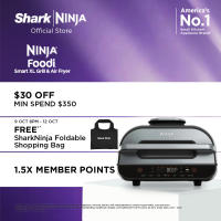 Ninja Foodi Smart XL Grill & Air Fryer with Digital Probe Indoor Ninja Grill with Air Fry Roast Bake Broil Dehydrate & Reheat - Ninja AG551