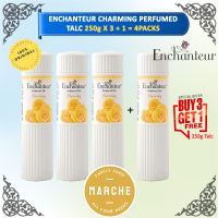 4X ENCHANTEUR Charming Perfumed Talc 250g #Marche Family Shop#