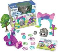 Learning Resources Coding Critters - 22 Pieces Ages 4+ Educational Learning Games Screen-Free Early Coding Toy for Kids Interactive STEM Coding Pet