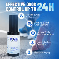 AllenMan Cooling Foot Spray Foot Deodorant Shoe Fresher Dry & Fresh Foot 45ml