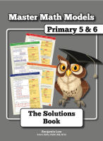Master Math Models Primary 5 & 6 - The Solutions Book Assessment book PSLE Primary 5 and Primary 6 Mathematics Model Drawing Book