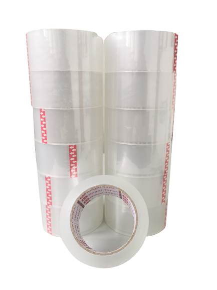 Big Roll Plastic Wrap / Stretch Film / Furniture Wrap / Pallet Wrap / Packaging / Packing (50cm x 2.5kg) / Royal Clear Tape Strong Durable High Quality (6 Rolls)