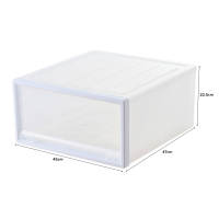 (JIJI.SG) Bundle Promo: Samla White Stackable Chest Drawers - Storage Box / jt