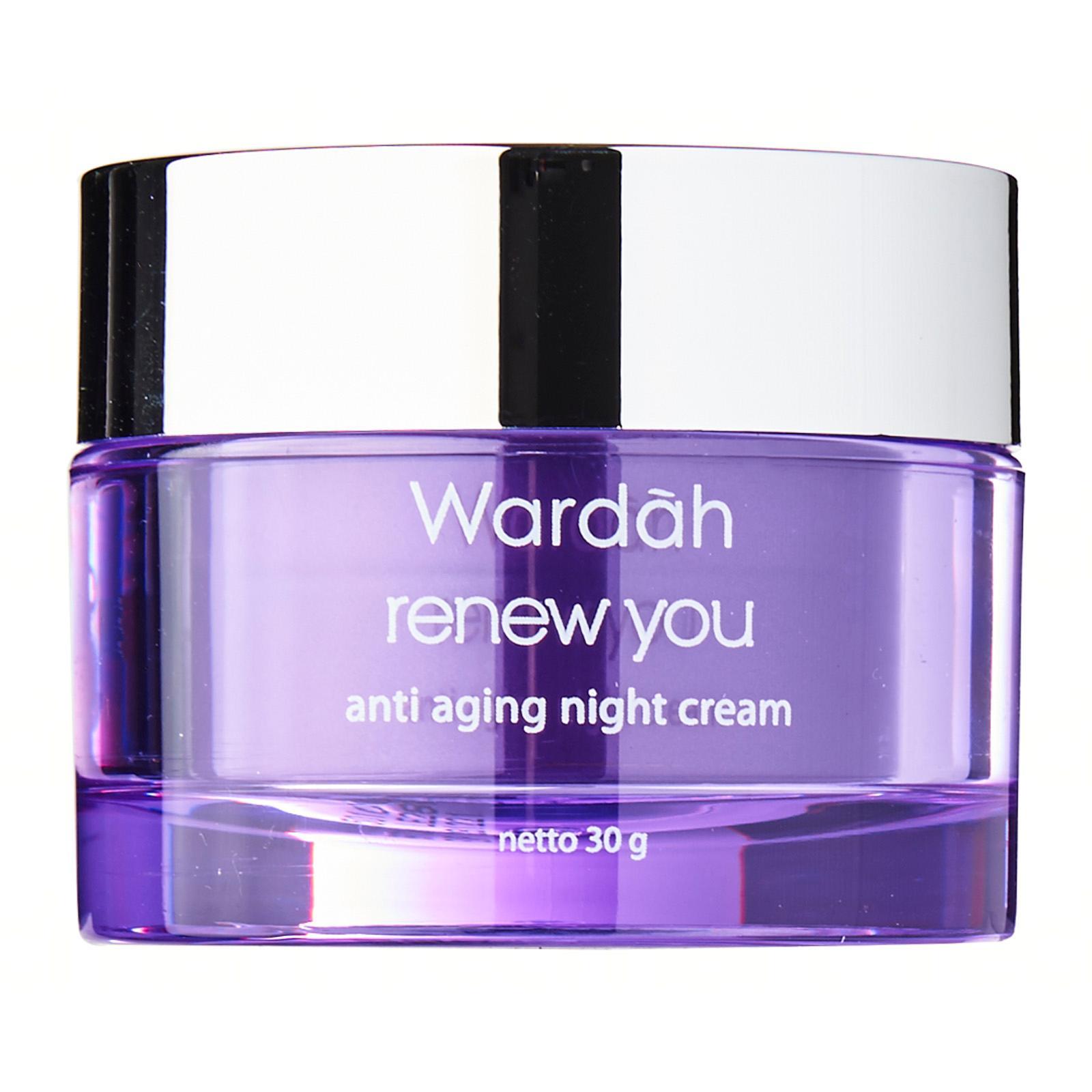 wardah moisturizer night cream