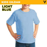 [SG SELLER] GildaN Kids Cotton Round Neck T-Shirt 190gsm 76000B Plain Shirts for Kids