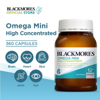 Blackmores Omega Mini High Concentrated (60s / 360s) – Easy To Swallow Fish Oil
