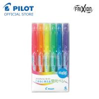 PILOT Frixion Light Erasable Spotliter Set of 6 Colors (Basic SFL60SL-6C/ Natural SFL60SL-6CN/Pastel SFL60SL-6CS) Highlighter