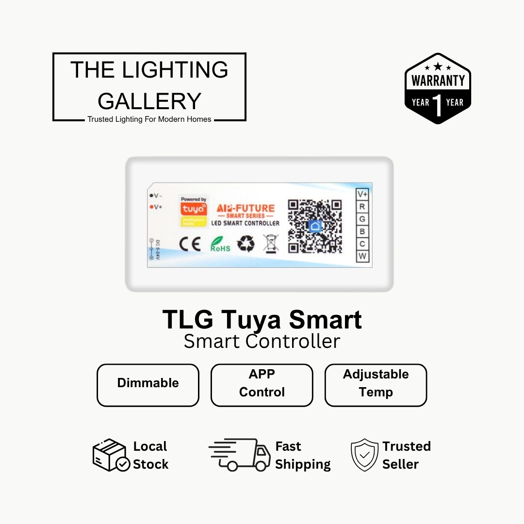 Tuya WiFi Smart LED Controller DC5V-24V CCT Single Color Dimmer LED Strip APP Control