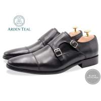 ARDEN TEAL Escalada Blake Stitch Black Double Monk