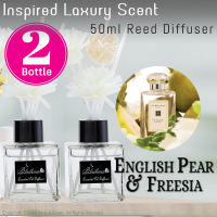 (100+ Selections) Shangri-La Hotel/ Hilton Hotel/ Marriott Hotel/ Lavender/ Lemongrass/ Jasmine/ Rose/ Eucalyptus/ English Pear Freesia scent Premium Home Fragrance Aromatherapy Reed Diffuser (50ml) / Reed Refill (60ml) Essential Oil Scents [Re.D]