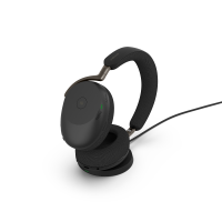 Jabra Evolve3 85 AI-Powered OverEar Wireless Headset Advanced ANC Boomless ClearVoice Bluetooth Work
