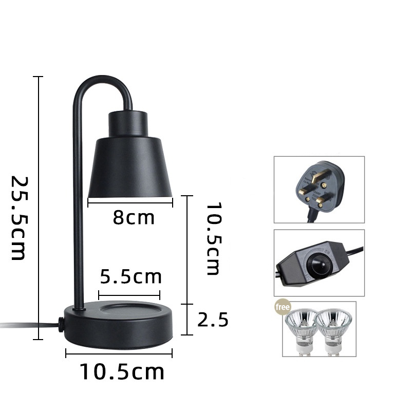 🇸🇬【In stock】Candle heater dimmable control heater melts candle light wax for bedroom aromatherapy candle halogen bulb