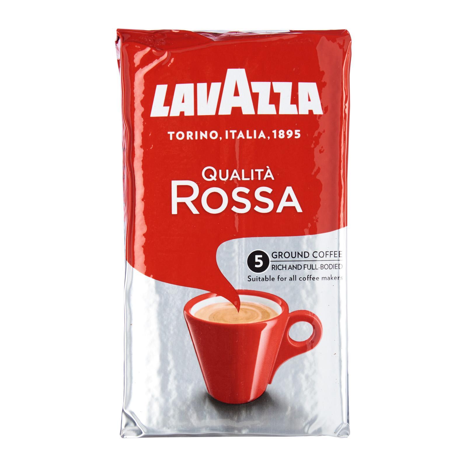 Qualita rosso. Лавацца кофе молотый Rossa. Кофе Лавацца Росса молотый 250г. Кофе Lavazza Россо. Lavazza qualita Rossa кофе молотый 250 г.