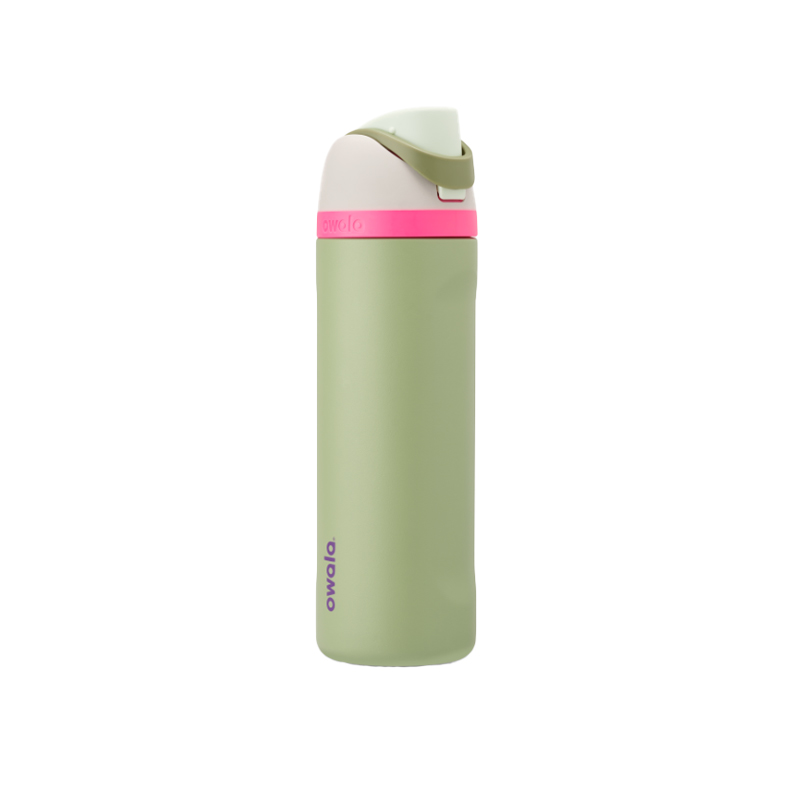 SG🔥 [100% Authentic] Owala FreeSip Stainless-Steel Insulated Water Bottle Locking Push-Button Lid Owala Water Bottle