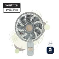 Greenleaf III - 12” DC High Velocity Wall Fan with WIFI & Remote MWF1212DRW-G