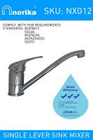 ″NORIKA®″ Single Rotatable Kitchen Long Lever Sink Hot and Cold Mixer Faucet Tap