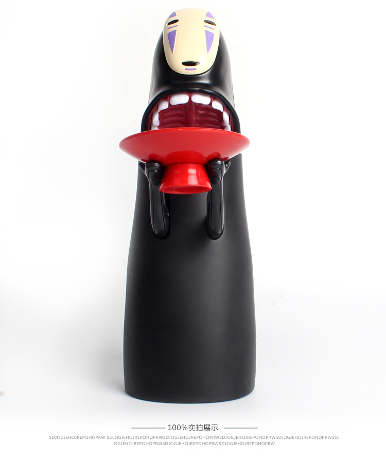 JAPAN POPULAR Spirited away NO FACE Man Kaonashi Music Coin Bank Coinbox Electronic Automatic Stealing Coin Children Kids Toys Piggy Bank