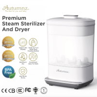 Autumnz - Premium Steam Sterilizer & Dryer for Baby Feeding Storage Bottles - SUPERBRAND AWARD