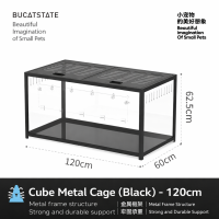 Bucatstate Hamster Cage 80cm / 100cm / 120cm Stackable Design Come With Wheels