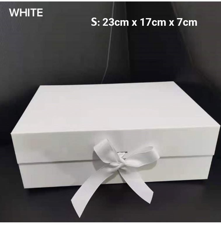 [SG Stock] 礼品盒Magnetic Gift Box | Solid Hard Large Gift Box with Ribbon For Mother s Day / Valentines Gift Packaging